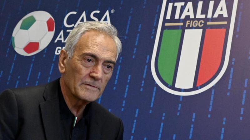 Gabriele Gravina, presidente della Figc