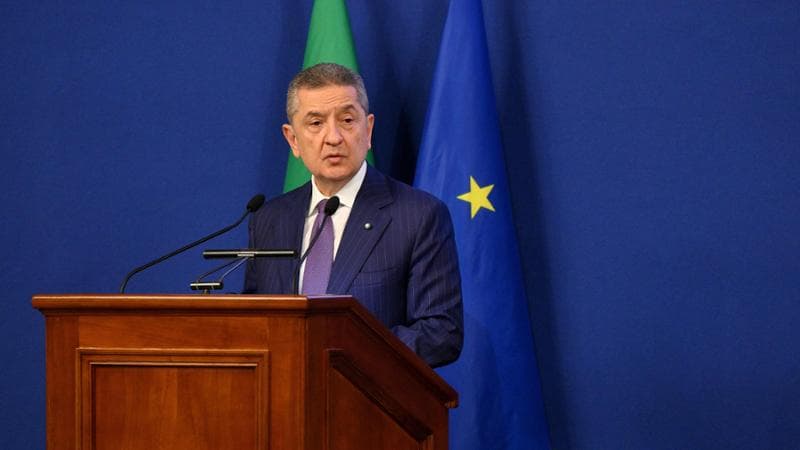 Il governatore della Banca d'Italia, Fabio Panetta
