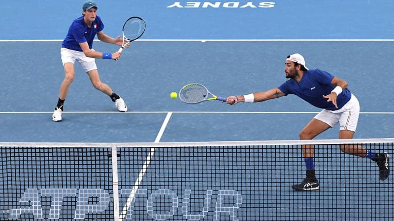 Jannik Sinner e Matteo Berrettini