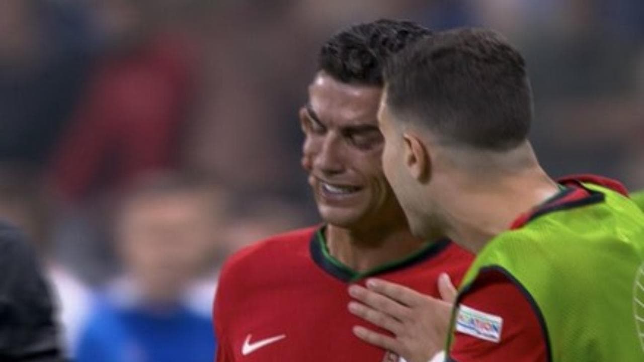 Euro 2024, Cristiano Ronaldo scoppia a piangere dopo il rigore fallito