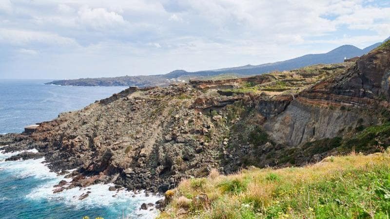 La costa dell'isola