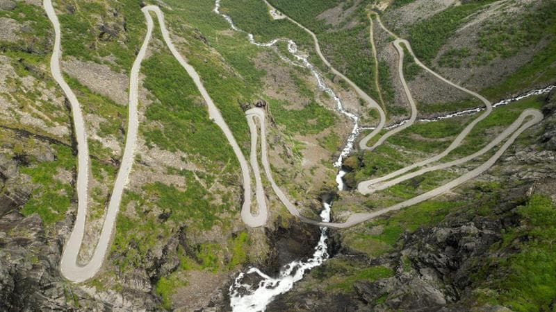 La Trollstigen, Norvegia