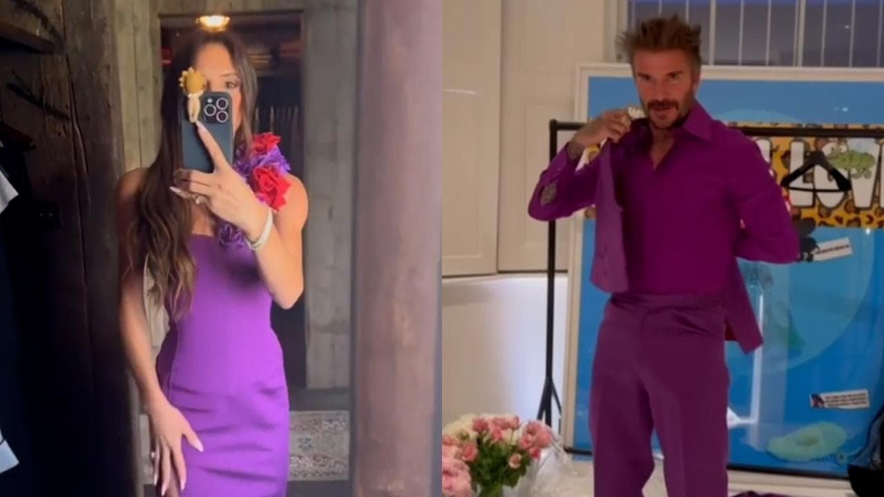 Nozze d'argento per Victoria e David Beckham e indossano gli stessi abiti di 25 anni fa