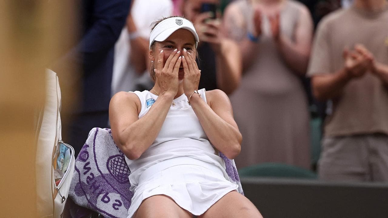 La gioia di Yulia Putintseva