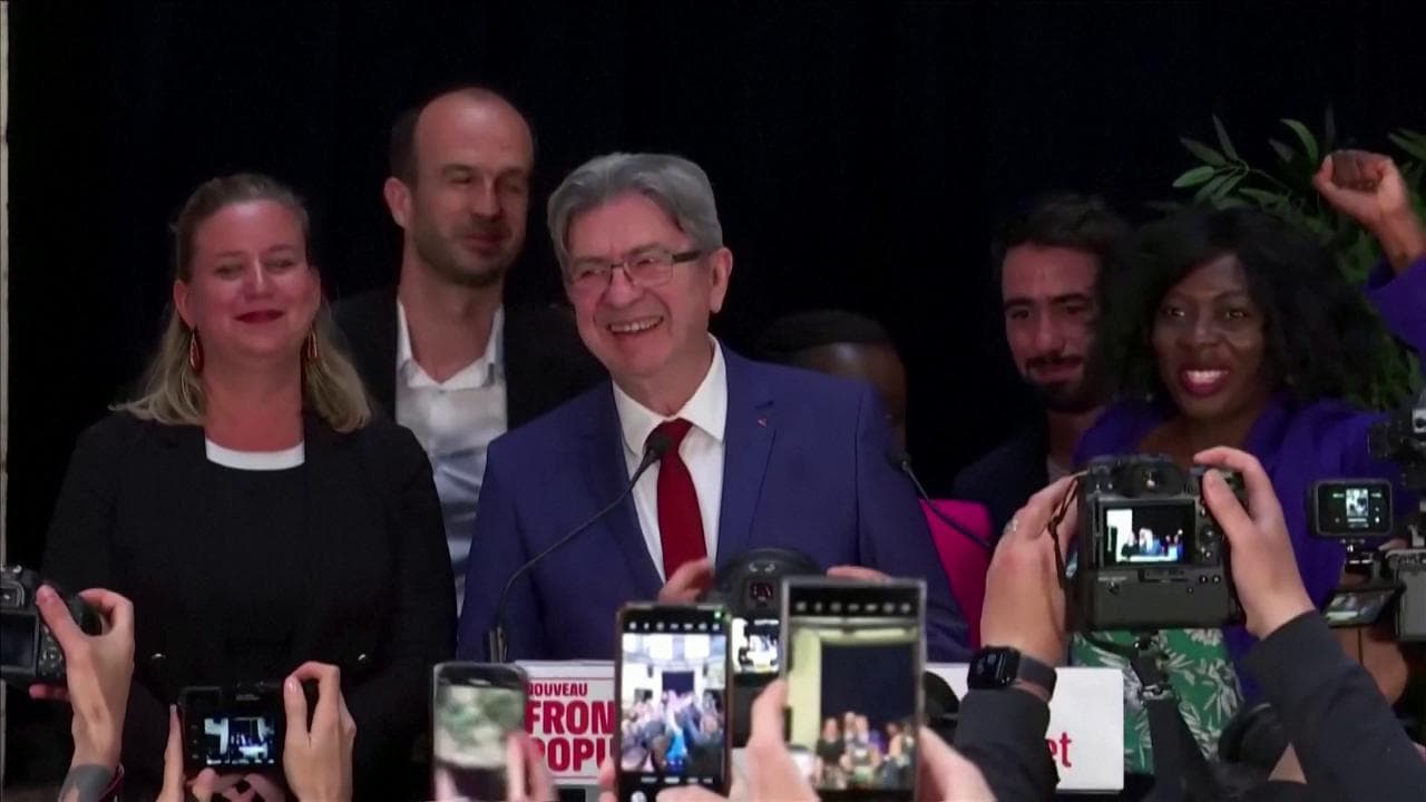 Elezioni in Francia, Mélenchon: "Macron ha il dovere di chiamare il nuovo fronte a governare"