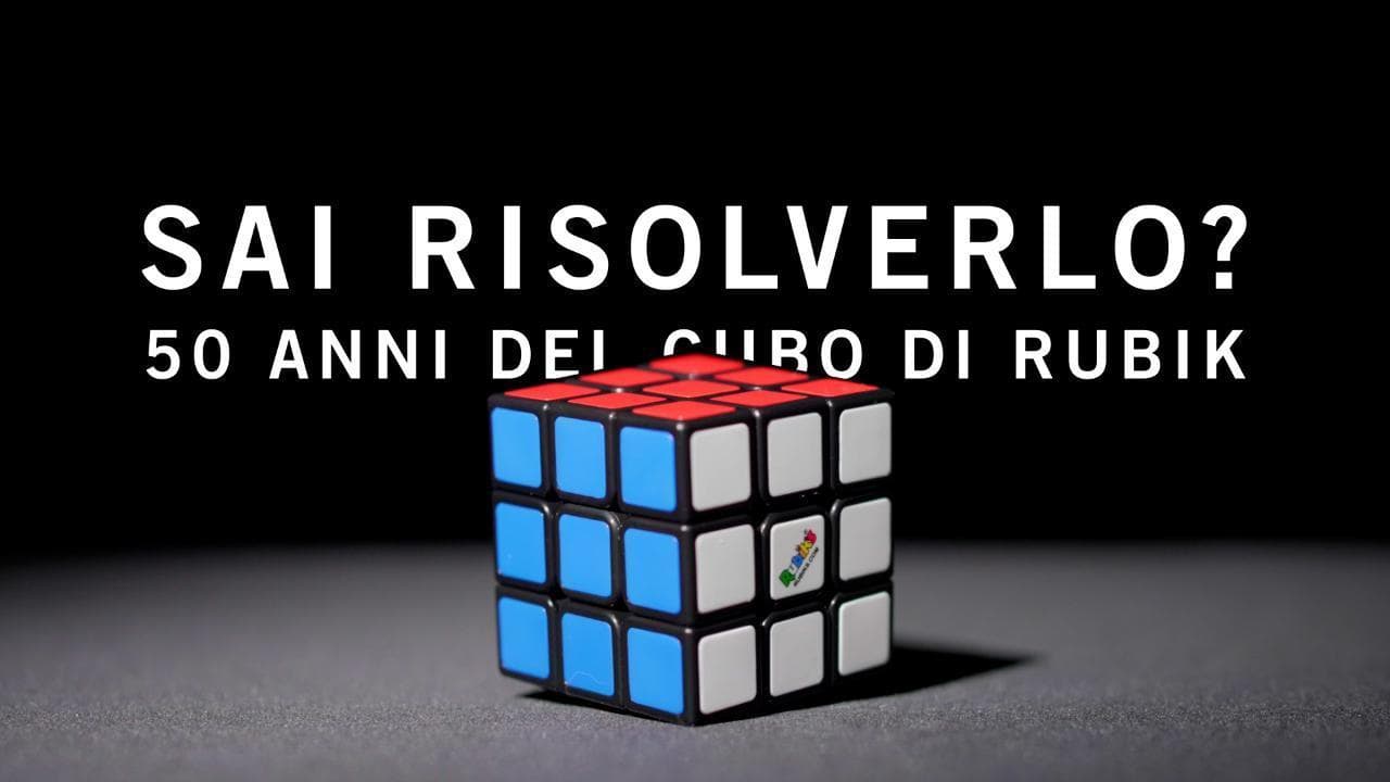 "Sai risolverlo?" 50 anni del Cubo di Rubik
