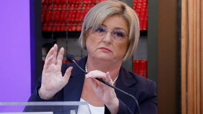 La ministra del Lavoro Marina Calderone