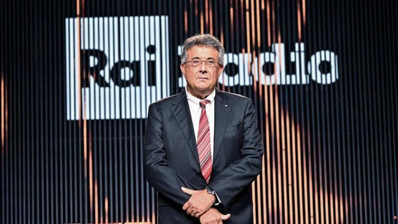 14/09/2022 Roma. Presentazione dei palinsesti di Rai Radio - La Radio siamo noi Presentazione offerta 2022/2033. Nella foto Roberto Sergio direttore Rai Radio