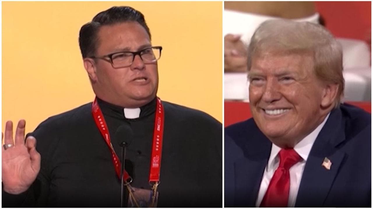Usa, pastore americano imita Trump durante la convention repubblicana: lui ride e applaude