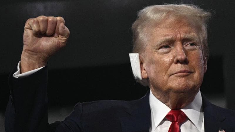 Donald Trump alla Convention repubblicana
