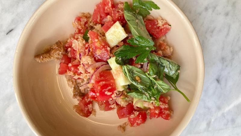 Ricette. Pan lavato: alle origini della Panzanella
