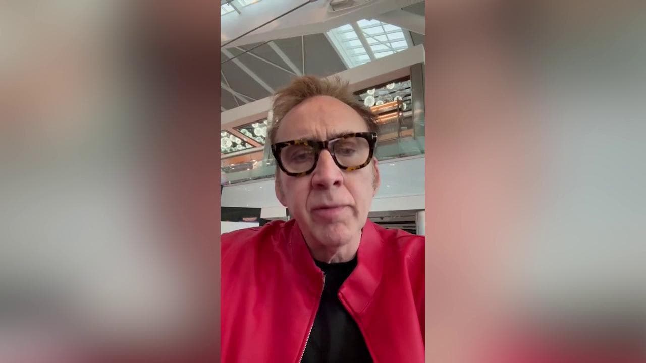 Le scuse di Nicolas Cage: "Non potrò essere a Taormina, qualcosa sta succedendo a casa"