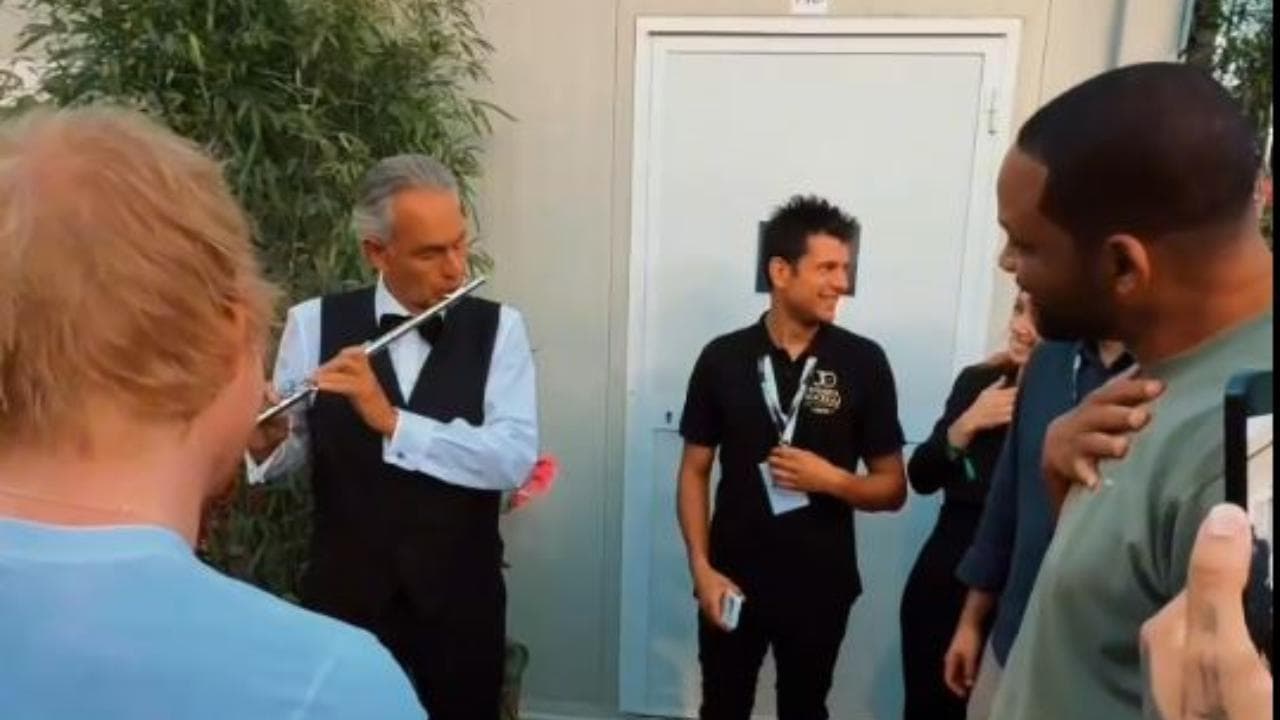 Bocelli, il backstage del concerto per i 30 anni di carriera: da Will Smith a Ed Sheeran, pioggia di star a Pisa