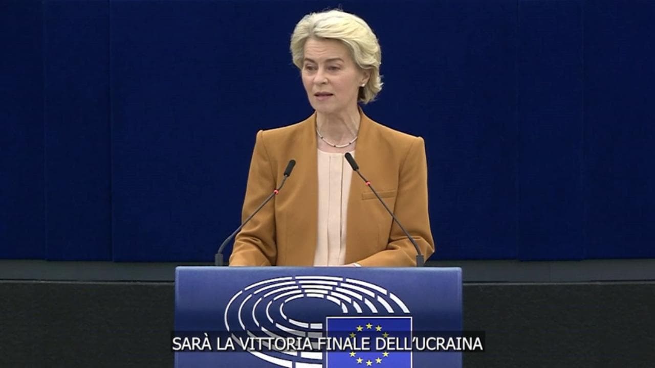 Ue, von der Leyen: "Per l'Ucraina unirsi alla nostra famiglia sarà l'ultima vittoria"