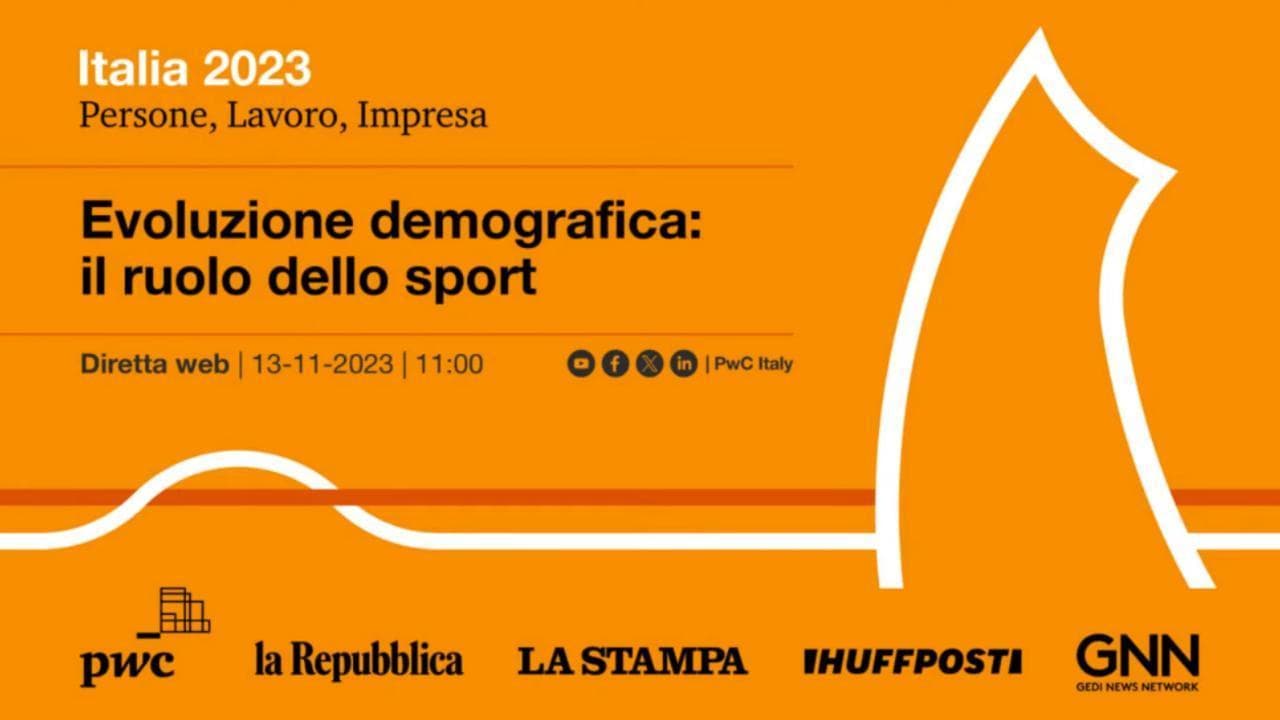 Italia 2023: Persone, Lavoro, Impresa. Evoluzione demografica: il ruolo dello sport
