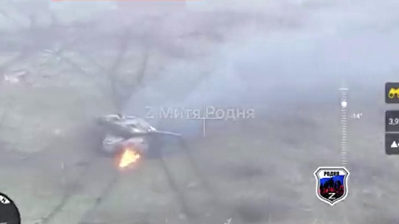 Il vecchio tank russo distrugge il Leopard 2 hi-tech