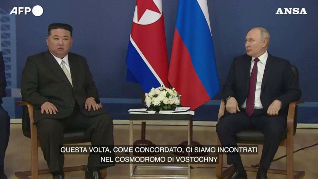 Kim Jong-un: "Siamo con la Russia contro l'imperialismo"