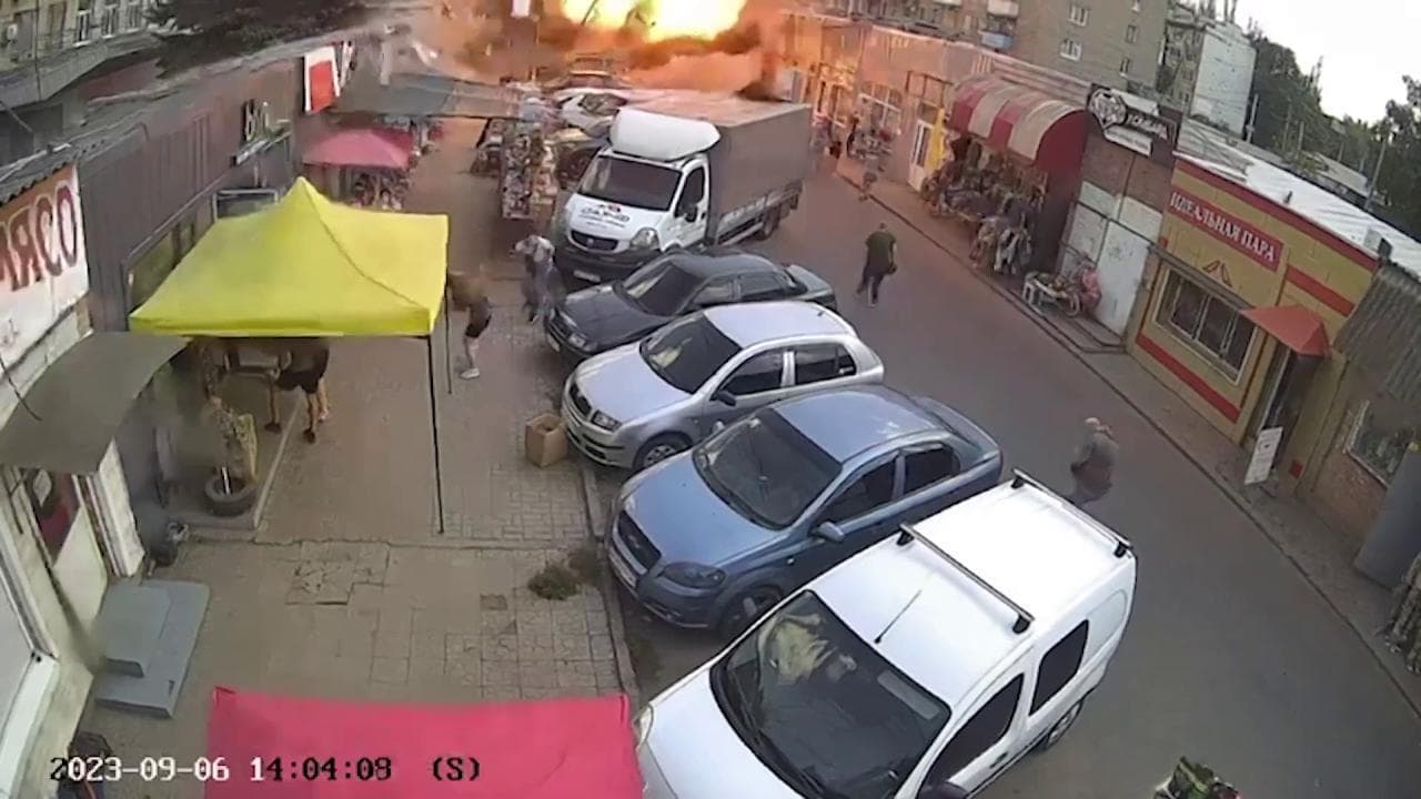 Missili russi sul mercato di una città nel Donestsk: numerose le vittime