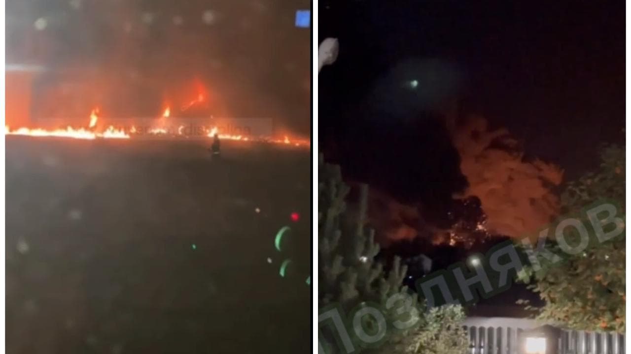 Russia, droni ucraini attaccano l'aeroporto di Pskov. Aerei distrutti e cancellati i voli