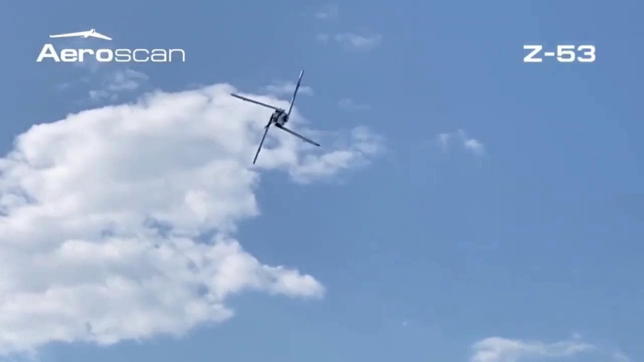 Il nuovo drone killer russo con le ali ad X