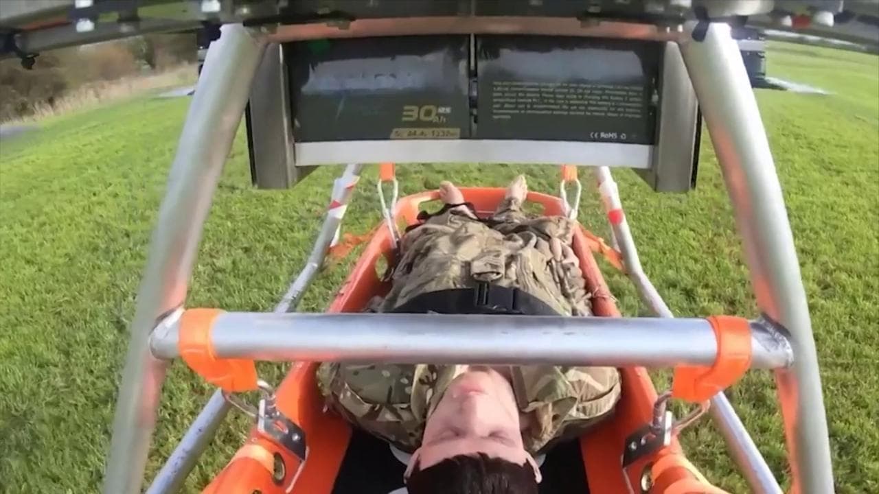 Arrivano in Ucraina i droni Malloy, capaci di trasportare feriti dal fronte per oltre 70 chilometri