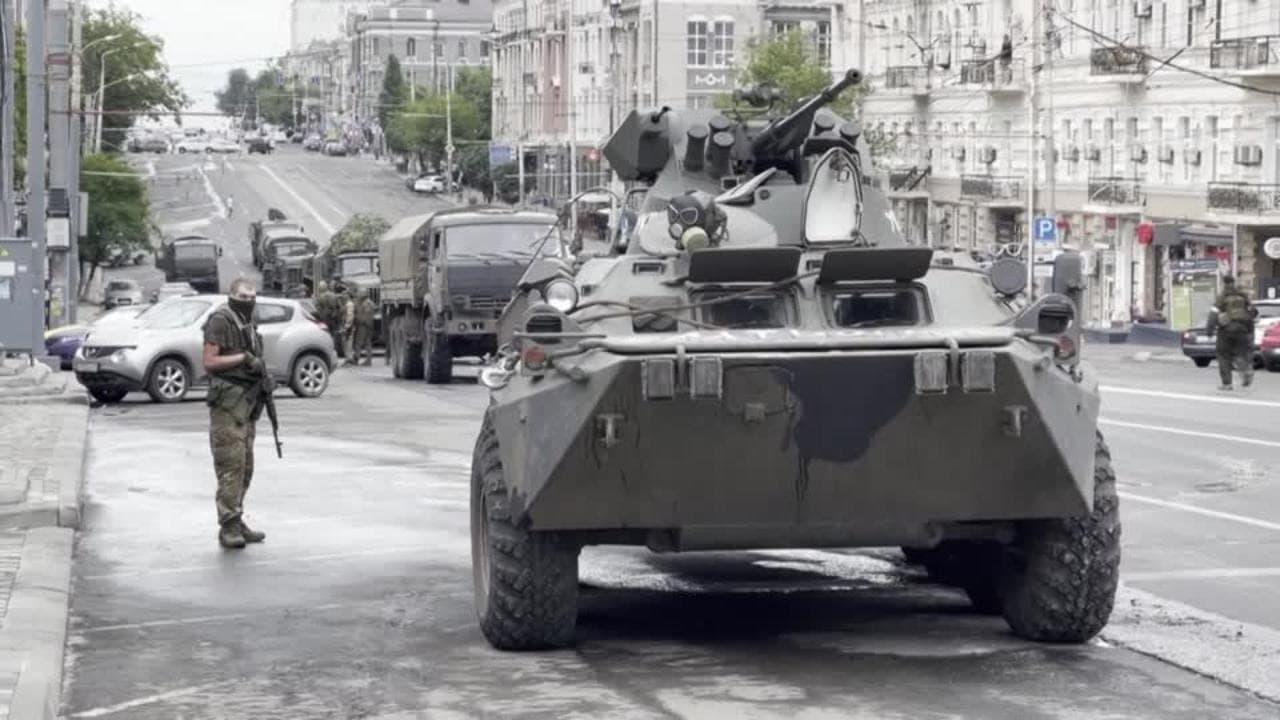 Rostov, il risveglio fra i carri armati della Wagner