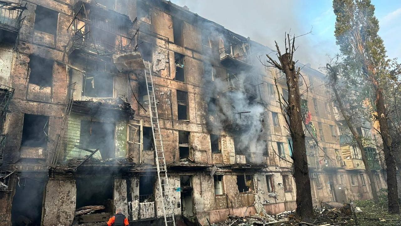 La Russia colpisce con un raid notturno di missili la città di Kryvyi Rih nell'Ucraina centrale