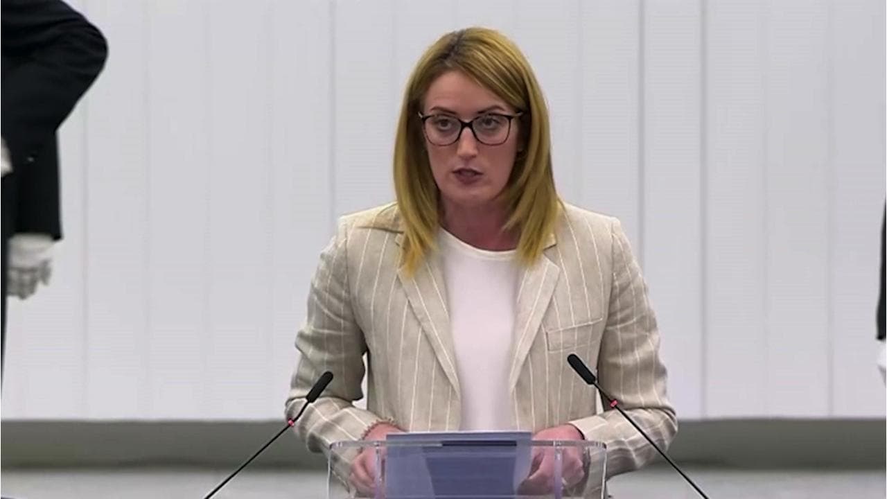 Morte Berlusconi, l'annuncio della presidente Metsola al Parlamento Europeo