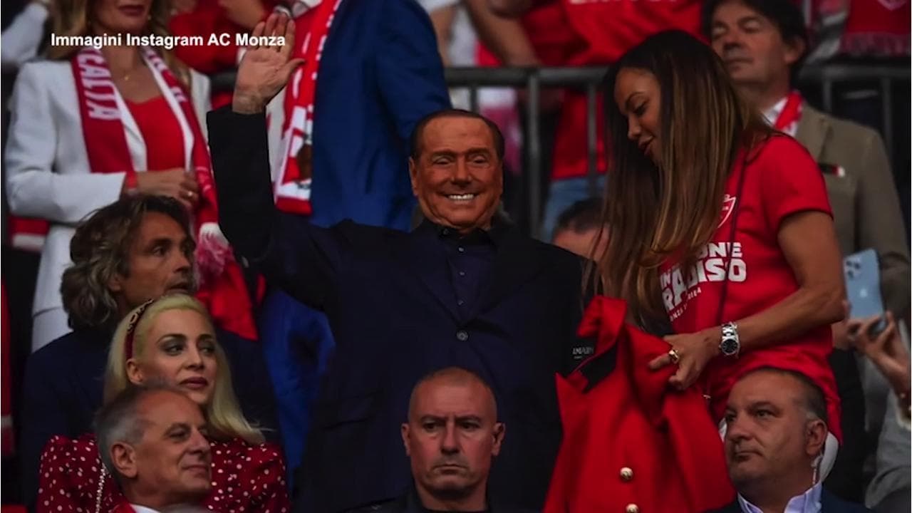 Berlusconi, l'omaggio del Monza: "Grazie di tutto Presidente"