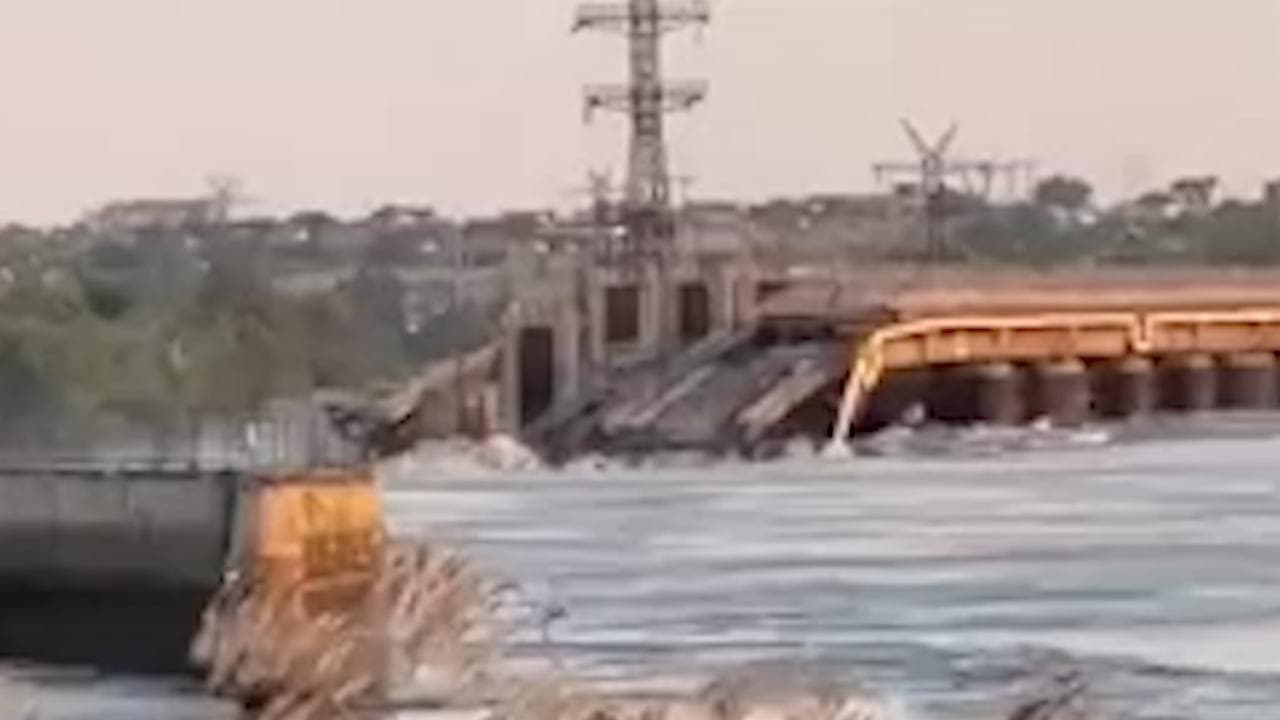 Distrutta diga in Ucraina, ecco cosa resta dopo il crollo