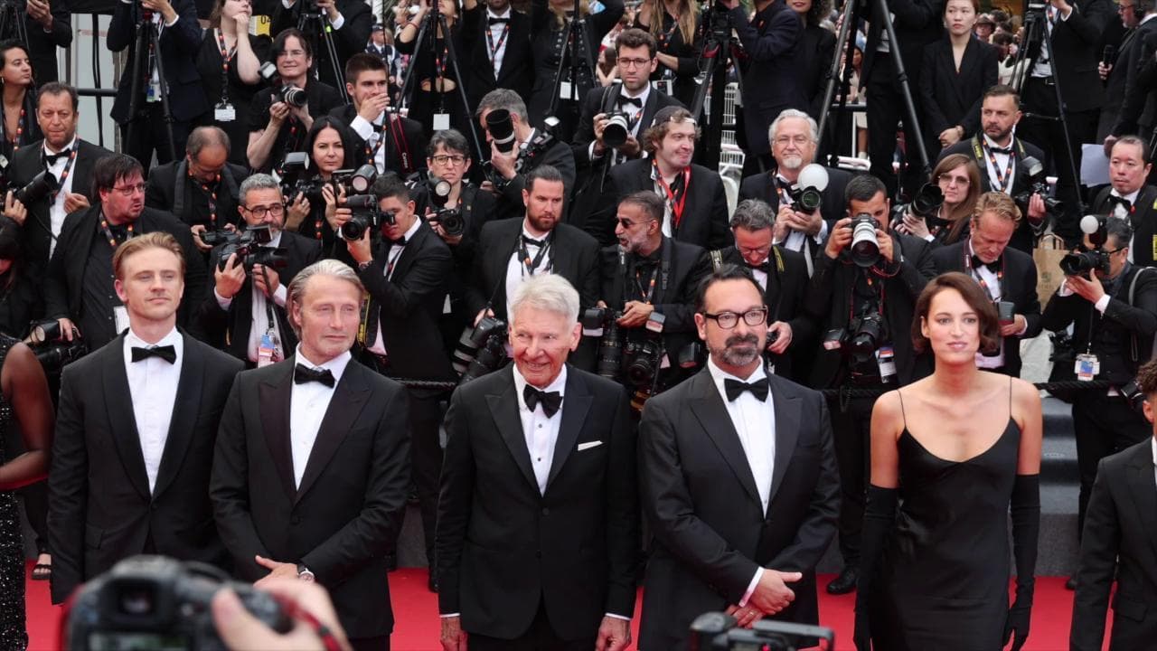 L'ultimo Indiana Jones, il red carpet di Cannes 2023 è tutto per Harrison Ford