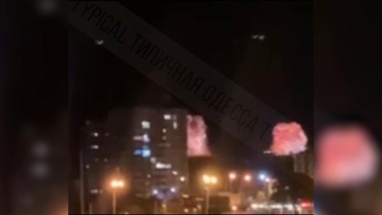 Missili nella notte su Odessa, un morto e due feriti