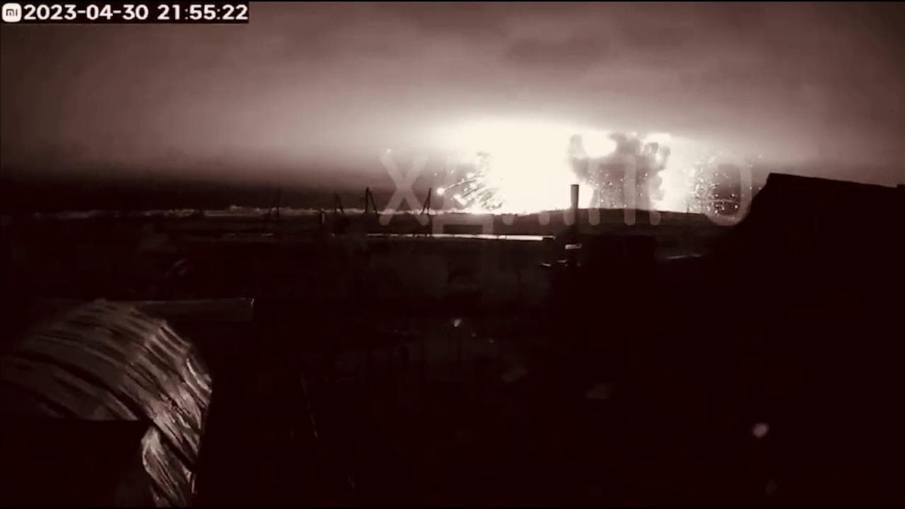 Come un fungo atomico: il raid russo sulla fabbrica di Pavlograd