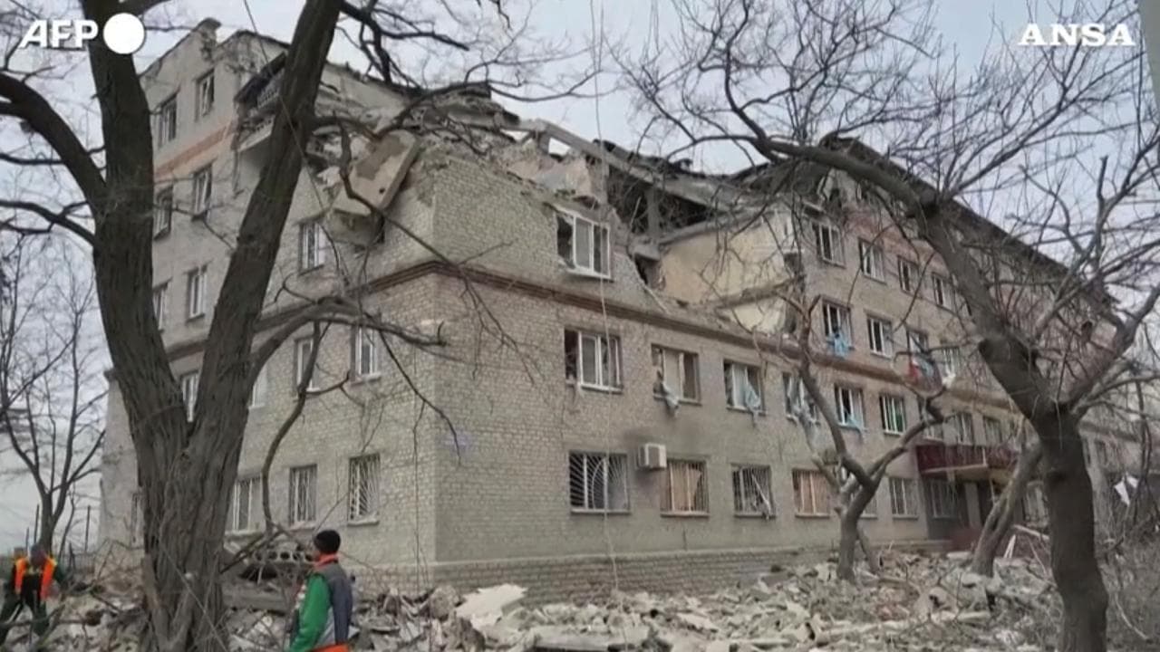 Ucraina, bombardata nella notte Kramatorsk