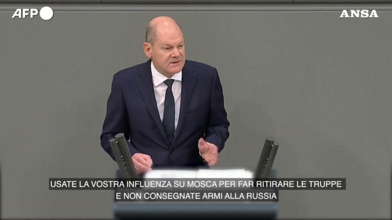 Guerra in Ucraina, l'appello del cancelliere Scholz alla Cina: "Usi la sua influenza sulla Russia"