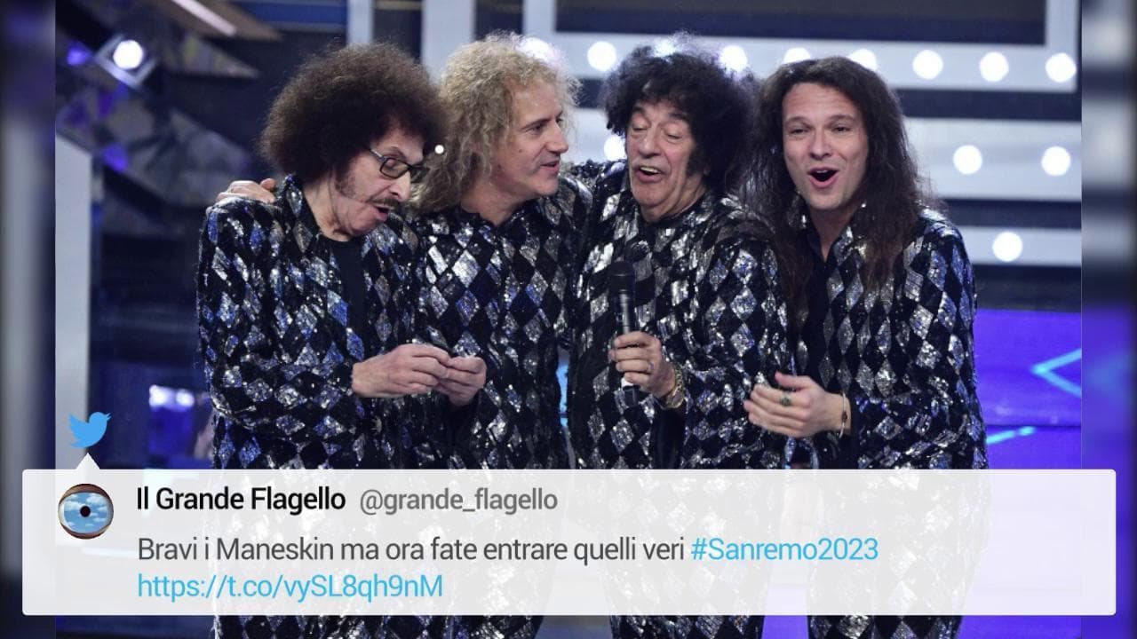 Dai Cugini di Campagna in stile Maneskin alla lite Oxa-Madame: i tweet più divertenti della terza serata