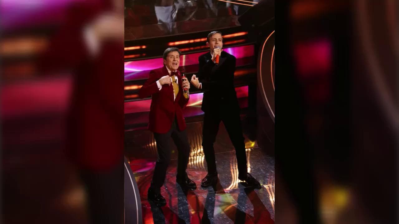 Sanremo, 60 anni di "Fatti mandare dalla mamma": tutti pazzi per Morandi con Sangiovanni