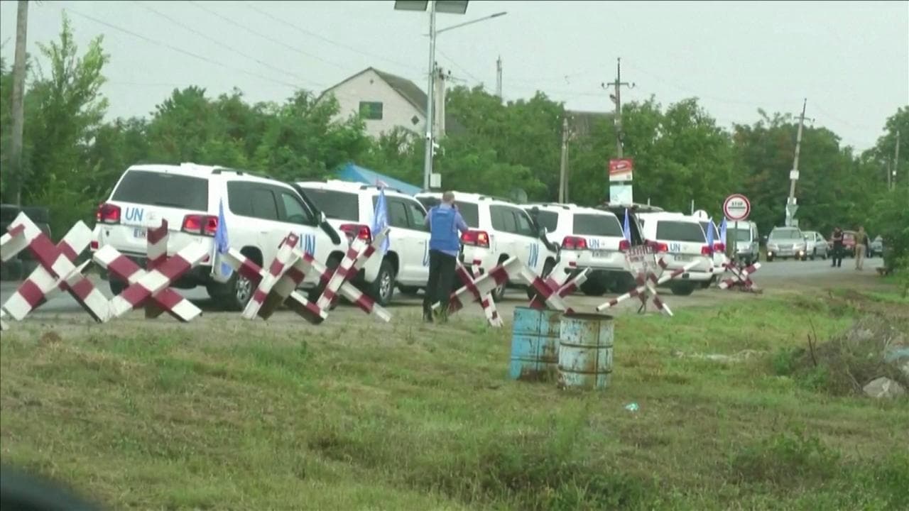 29 Agosto - La missione dell'Aiea a Zaporizhzhia