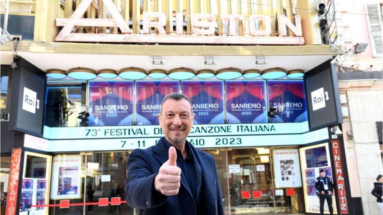 Sanremo, la quarta volta di Amadeus all'Ariston: i conduttori che hanno presentato più edizioni