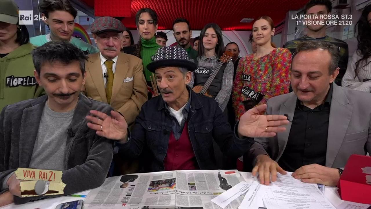 Sanremo, Fiorello ironizza su Zelensky: "Non deve avere paura di Putin, ma di Amadeus"