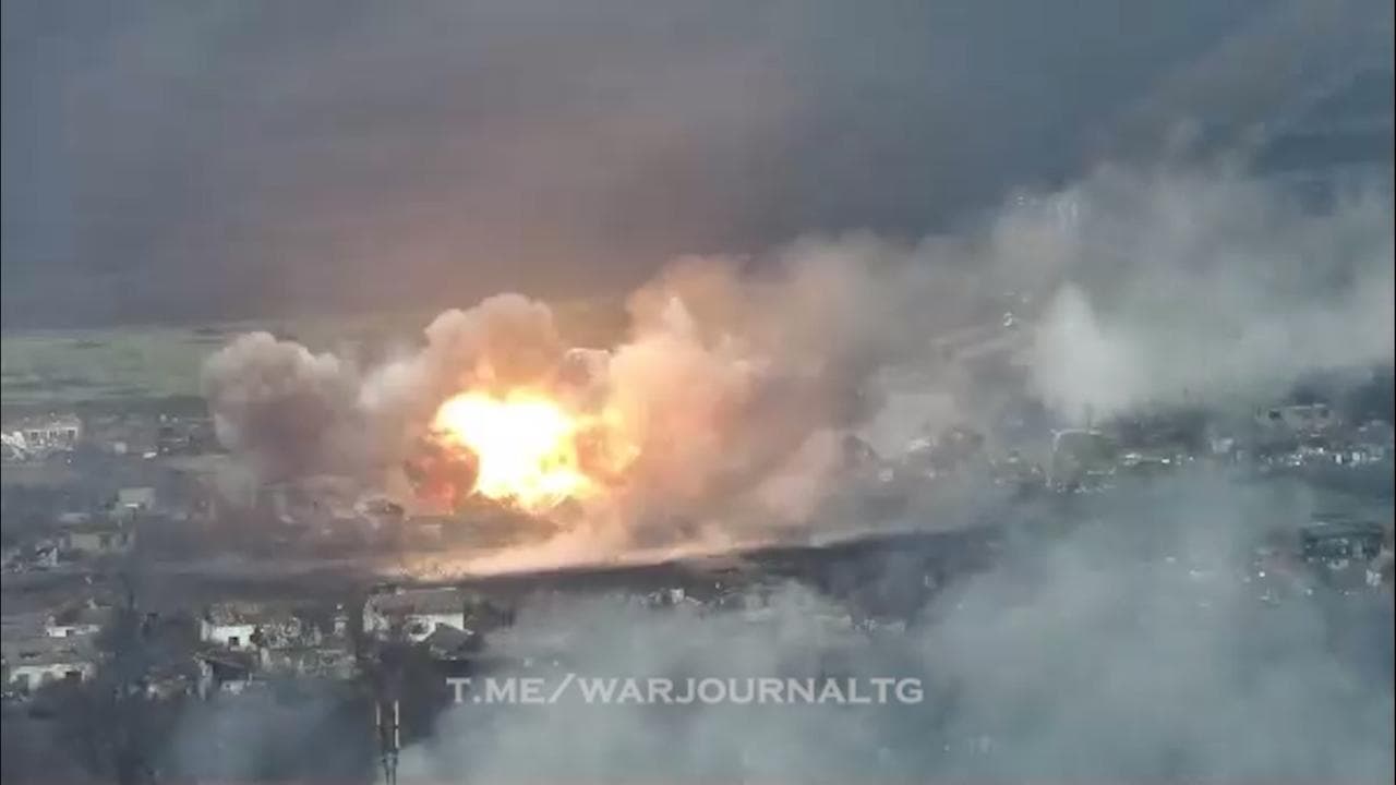 La cupola di fuoco delle bombe termobariche