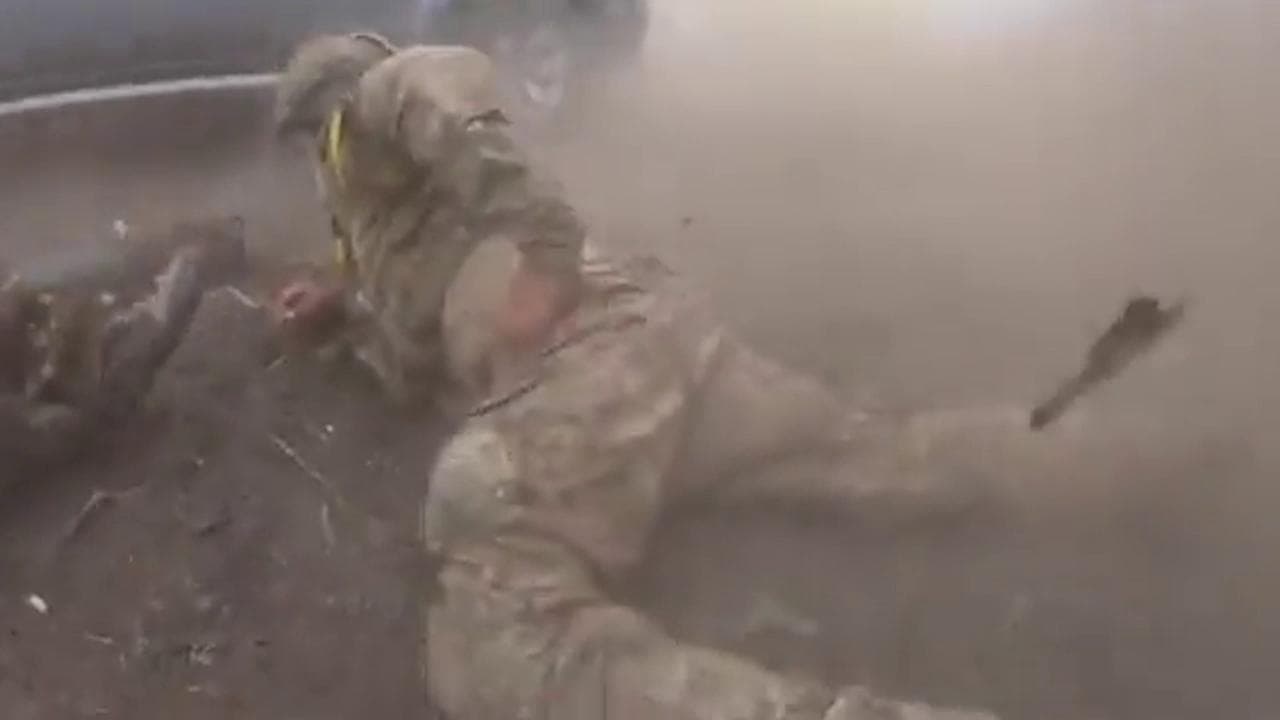 La squadra ucraina finisce sotto le bombe