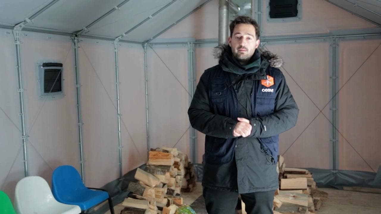 Emergenza freddo in Ucraina, Cesvi allestisce 11 rifugi riscaldati a Bucha