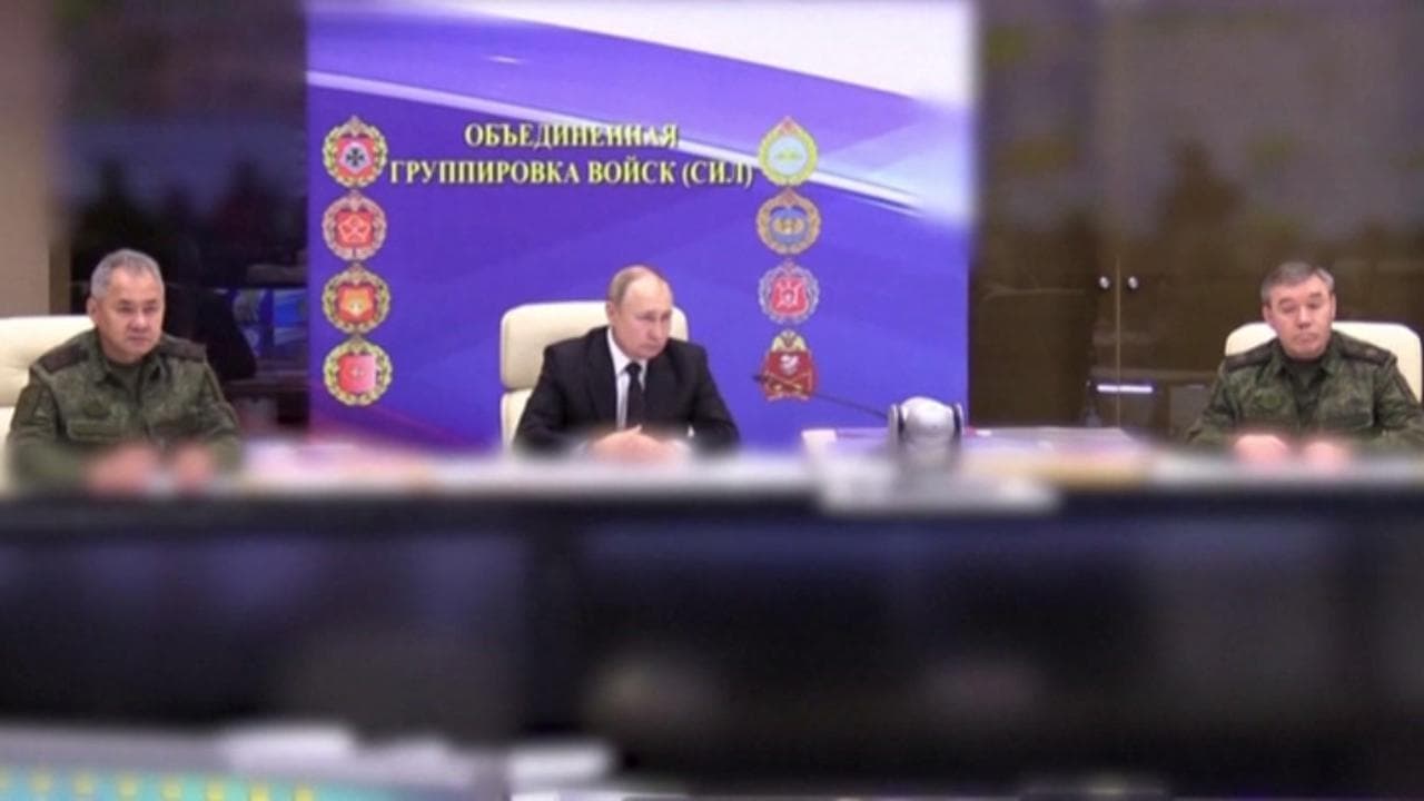 Russia, Putin e l'incontro con i vertici militari