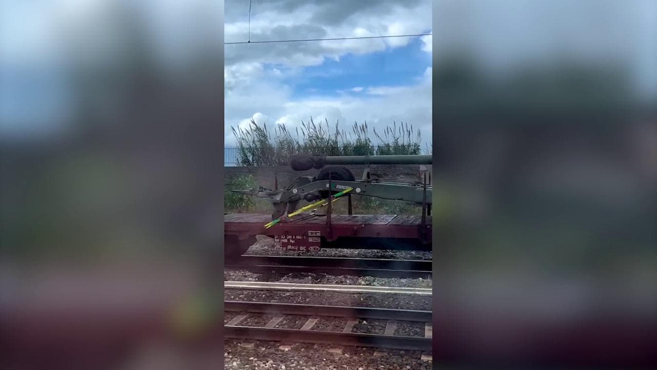 Il giallo del treno pieno di cannoni italiani per l'Ucraina