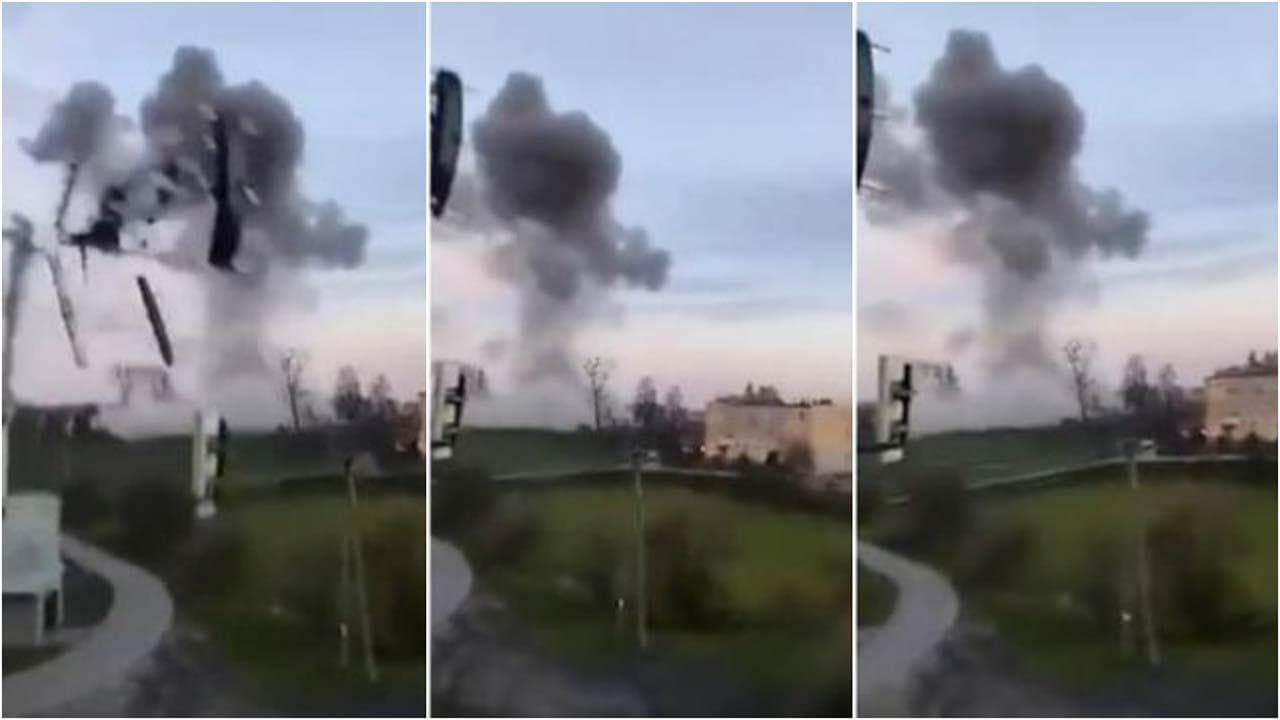 Missile su Przewodow, i segni dell'esplosione nel cielo polacco