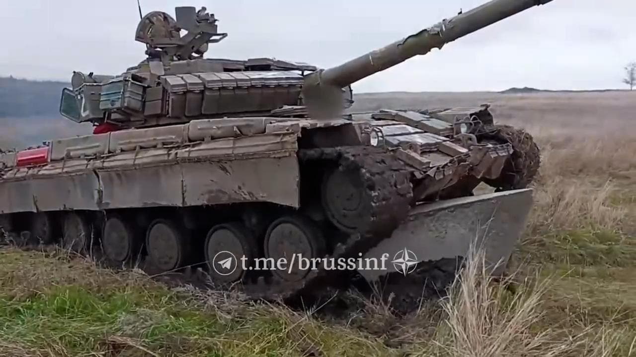Il crash test dei tank russi sulla Maginot del dnepr
