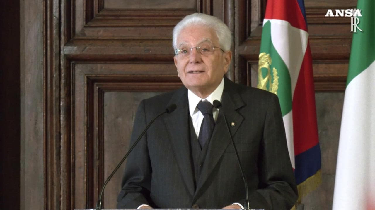 Ucraina, Mattarella: "Non possiamo arrenderci, pieno sostegno a Kiev"