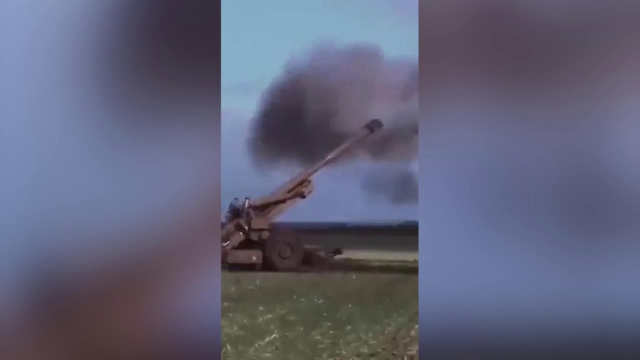 I cannoni italiani in azione nel Donbass
