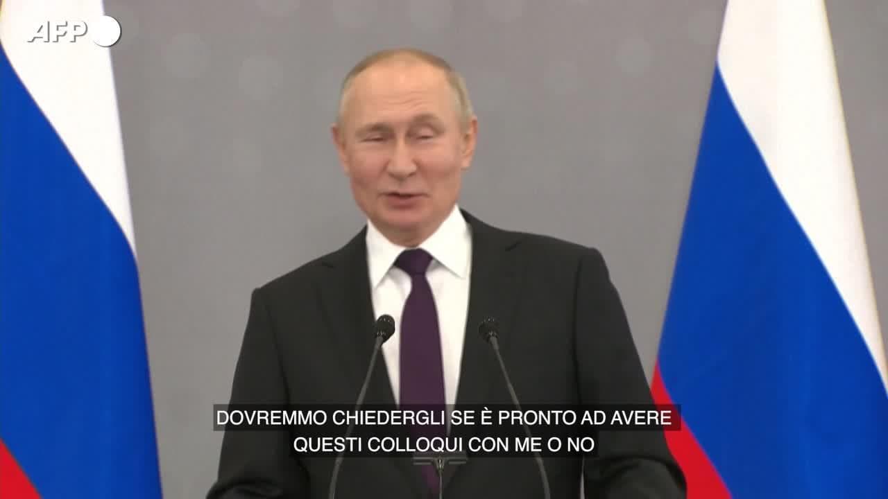 Putin: "Non vedo la necessità di incontrare Biden. Mia partecipazione al G20 non ancora certa"